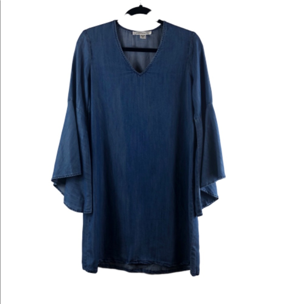 Karen Kane chambray tunic dress small